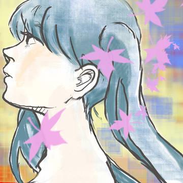 落書き　ミク