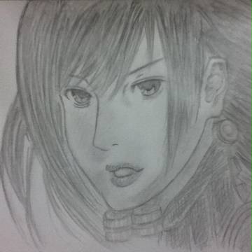 GANTZ ガンツ レイカ  模写