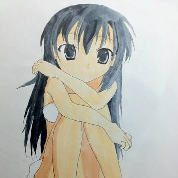 黄昏る少女