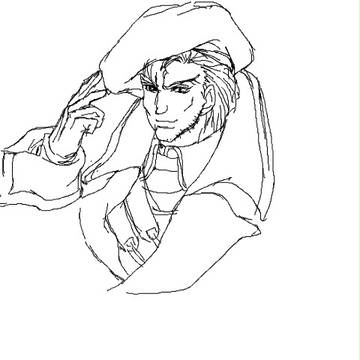 絵の練習　模写１７　カーン