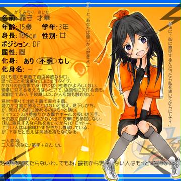 【ぴくGO】霞守才華【キャラシ】