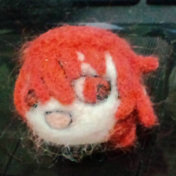 羊毛フェルトが再燃した(製作途中)