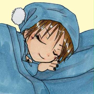 眠るまおにゃん