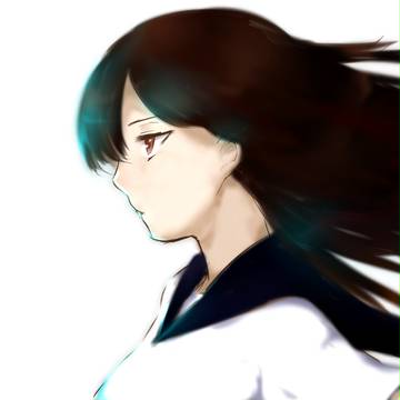 女の子厚塗り
