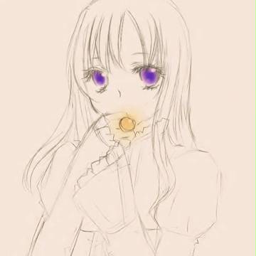 初描きコヨミちゃん