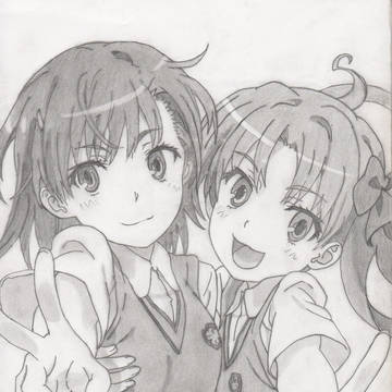 美琴&黒子 影ありバージョン