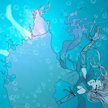 泡と涙の狭間に沈む