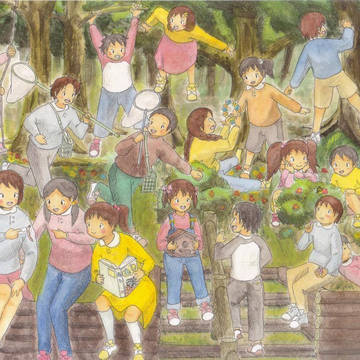 子どもと森
