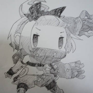 ローグ模写（全身）