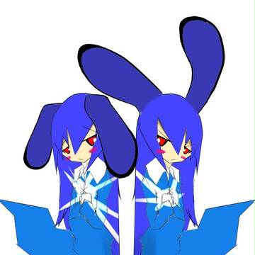 双子うさぎ
