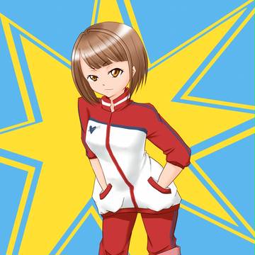 【キャラ絵】やんちゃ女子