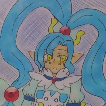 メレンゲ（二枚目線画）