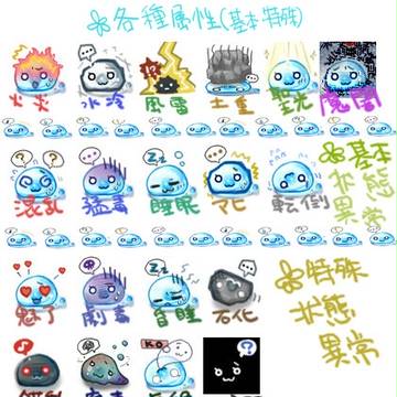 【精霊伝説】ぞくせいとじょうたいいじょう