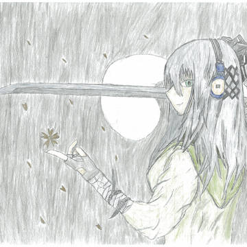 初描き妖夢