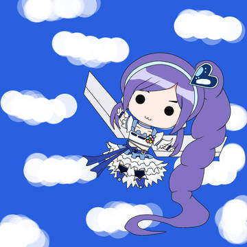 Chibi Cure Angel Berry with BG
