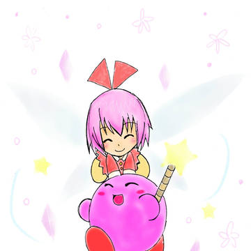 カービィくんとリボンちゃん