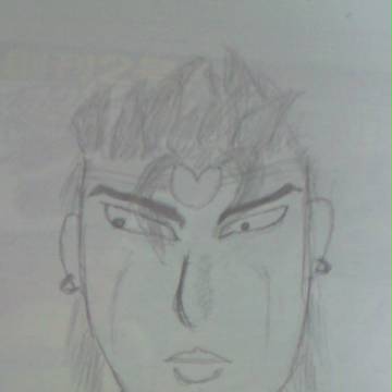 模写？して描いたDIO