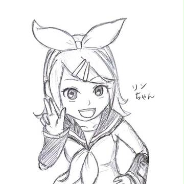 【落書き】リンちゃん
