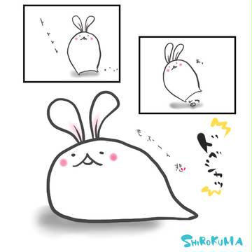 雪見うさぎ　こけ