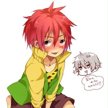 上目使いの金ちゃん