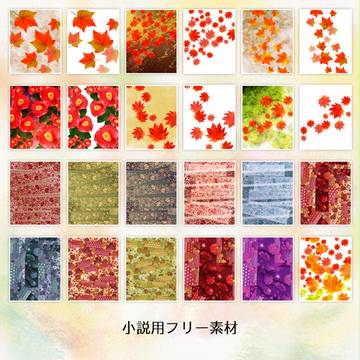 小説用フリー素材＊紅葉風味