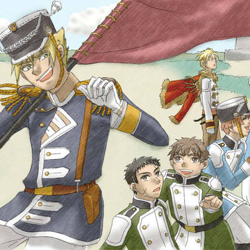 軍バル四コマ本の表紙