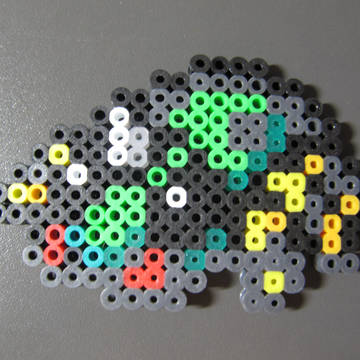 アイロンビーズで全ポケモンを作ってやんよNO.167:イトマル