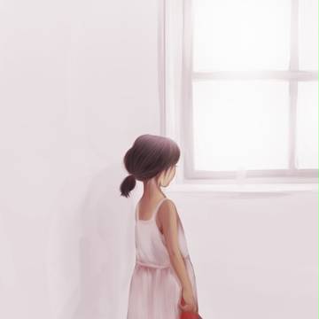 女の子とワンピース