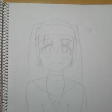 修道服の女の子