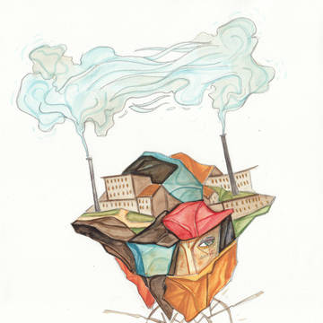 Between Two Chemical Plants