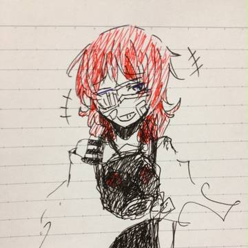 落書き ボールペン一発書き