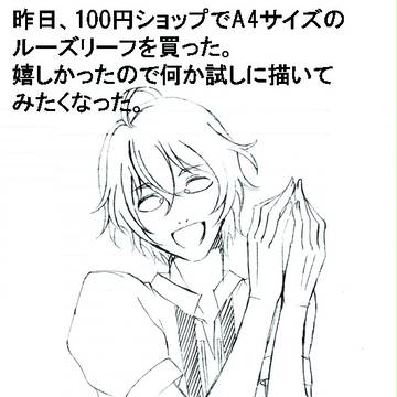 所詮はルーズリーフクオリティ