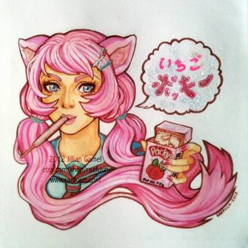 可愛い～ポッキ～ねこ