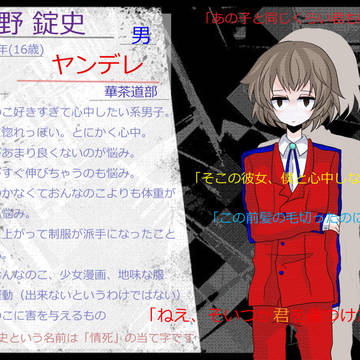 【ヤンデレ学園】根野 錠史【生徒】