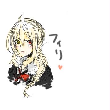 らくがき　小説のキャラ