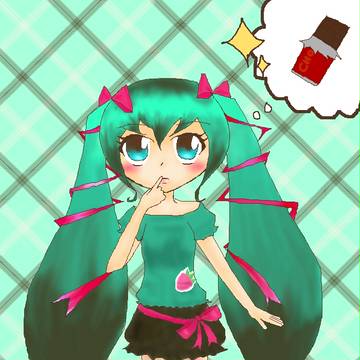 「チョコレートが食べたい~」