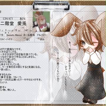 【PD'S】二階堂愛兎【履歴書】