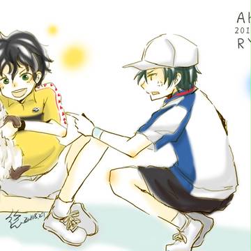 赤也とリョーマ