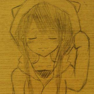 テスト中に机に落書き*゜