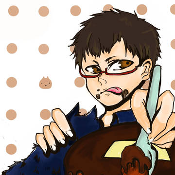 チョコをどうぞ。