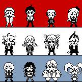 ダンガンロンパ2　1風ドット絵