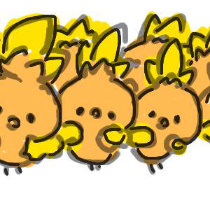 アチャモ盛り