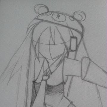 初音ミク下書き