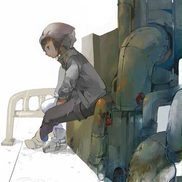 待つ