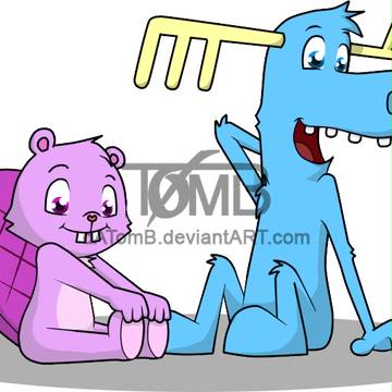HTF: Toothy and Lumpy