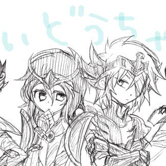 聖闘士らくがき1
