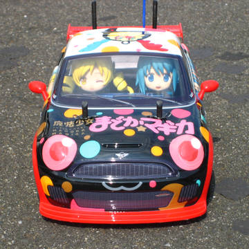 魔法少女まどか☆マギカ仕様痛車ラジコンカーその2