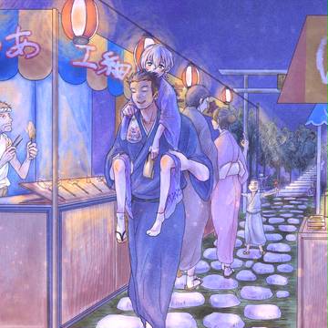 隊長とはじめてのお祭り