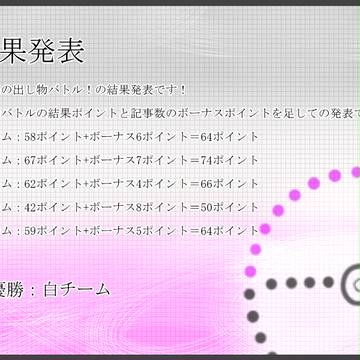 【PKG学】結果発表 【文化祭!】