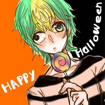 落書きナッティー halloween